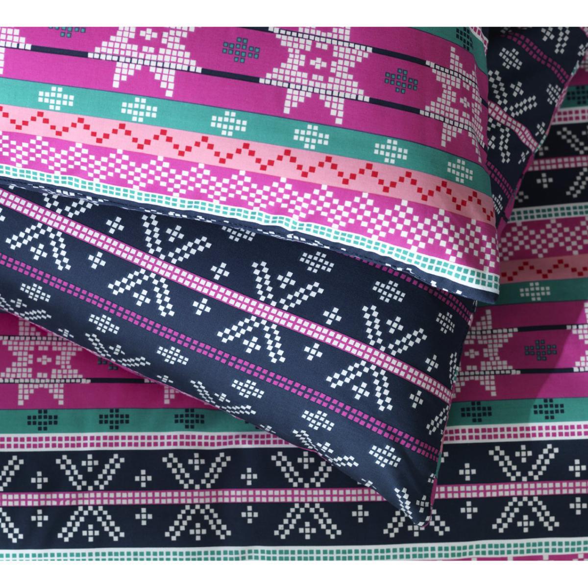 Habitat Christmas Fair Isle Print Bedding Set - Single – image 3