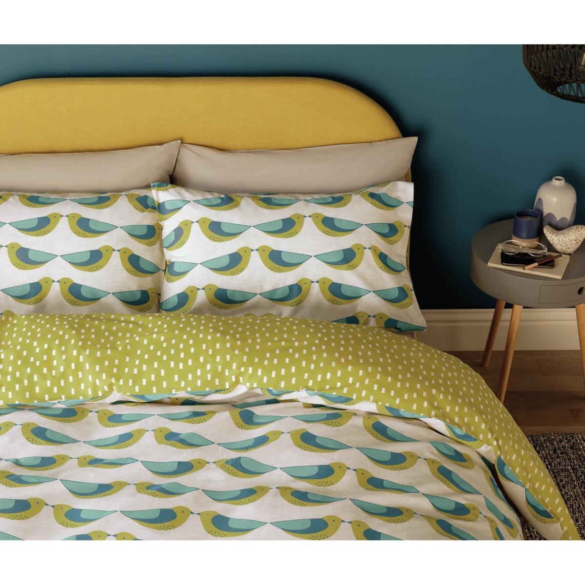 Habitat Kissing Birds Reversible Bedding Set - Single – image 4