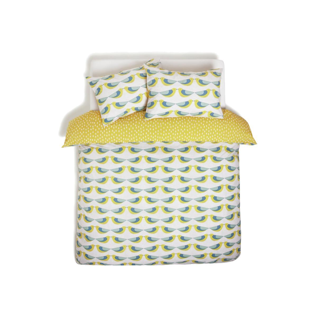 Habitat Kissing Birds Reversible Bedding Set - Single – image 1