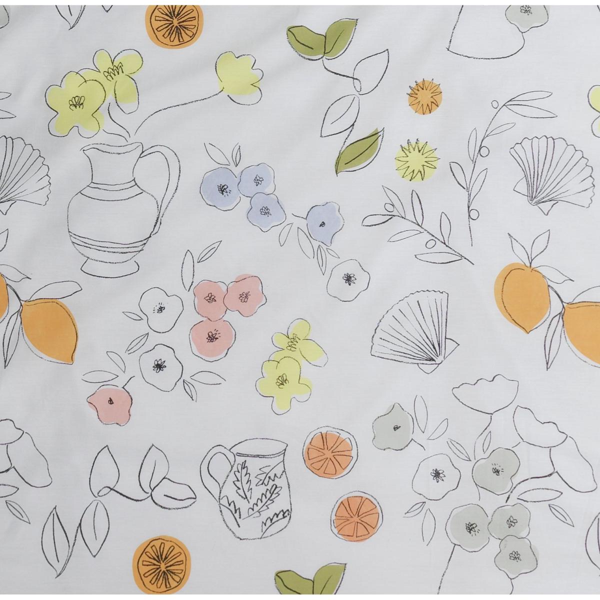 Habitat Illustration Print Multicolour Bedding Set - Single – image 2