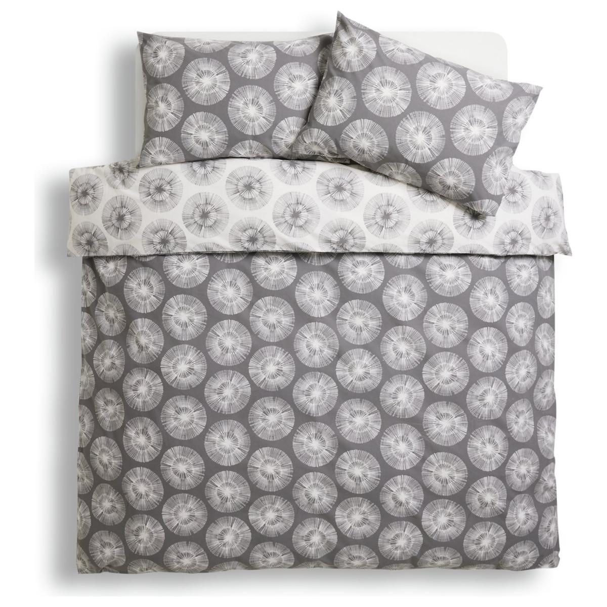 Habitat Woodcut White & Grey Bedding Set - Single – image 3
