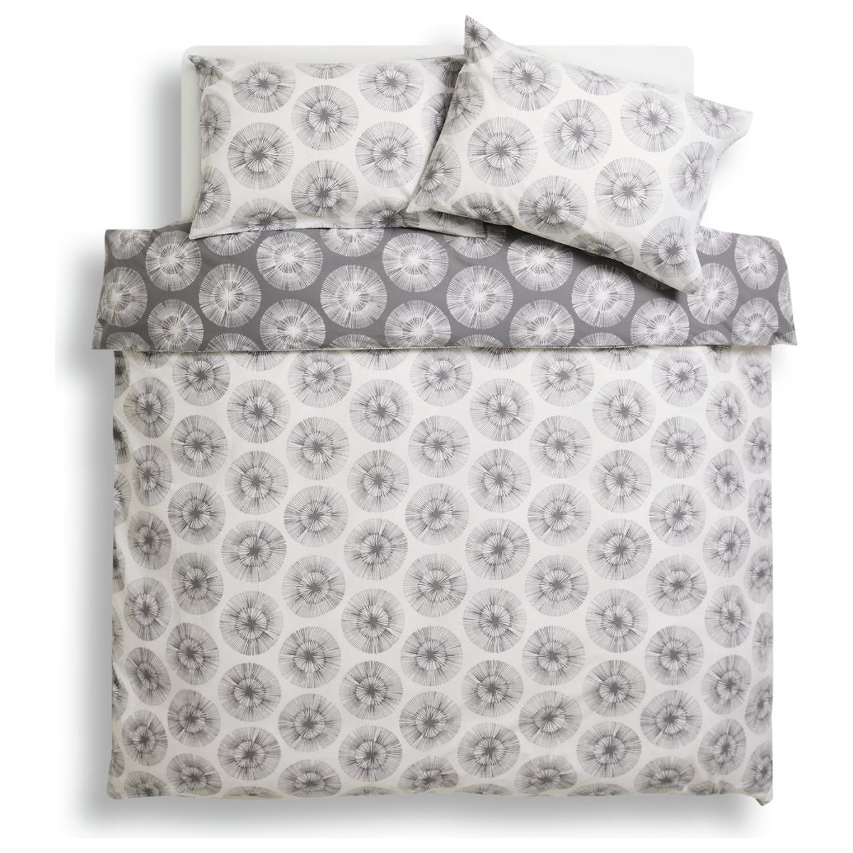 Habitat Woodcut White & Grey Bedding Set - Single – image 5