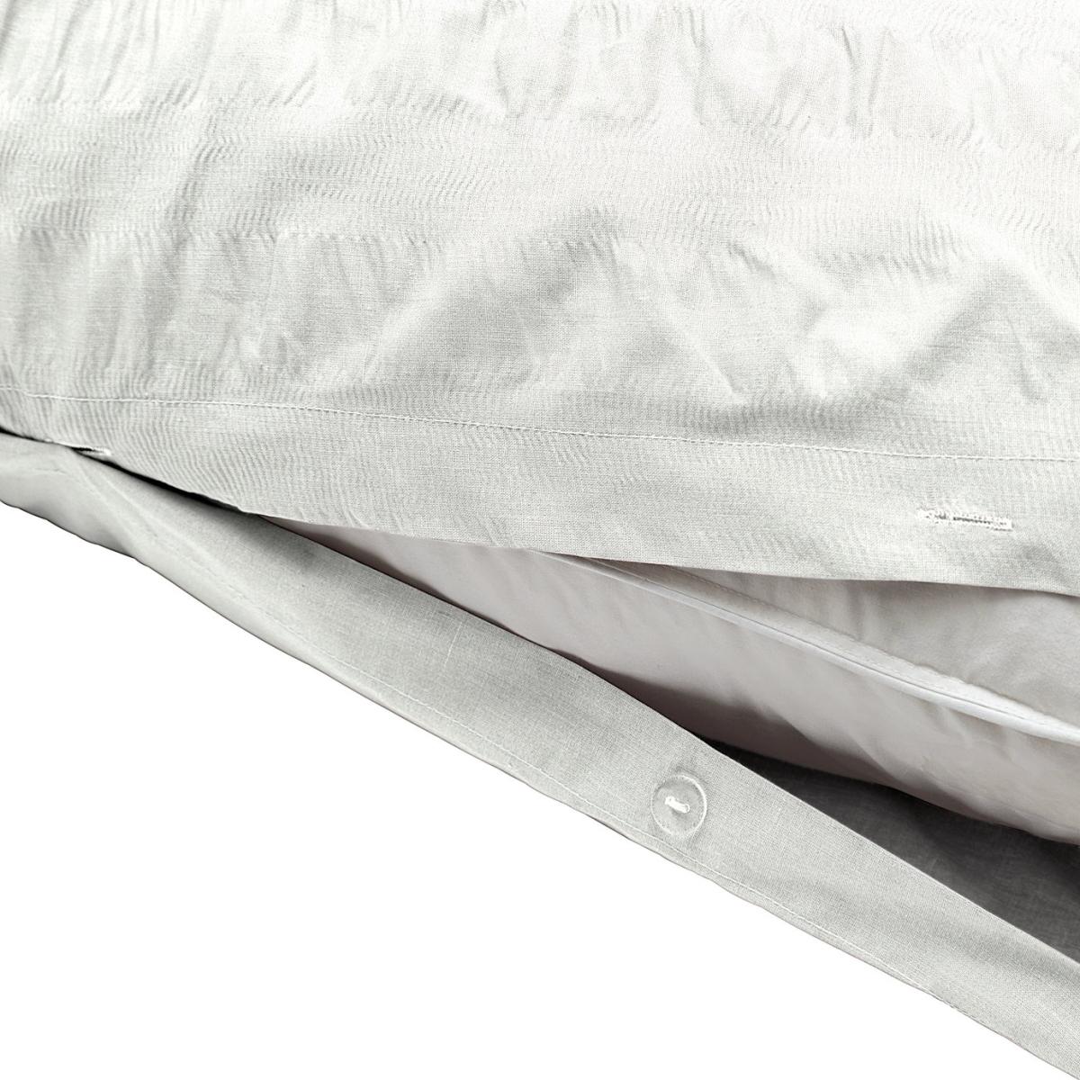 Habitat Widestripe Seersucker White Bedding Set - Single – image 5