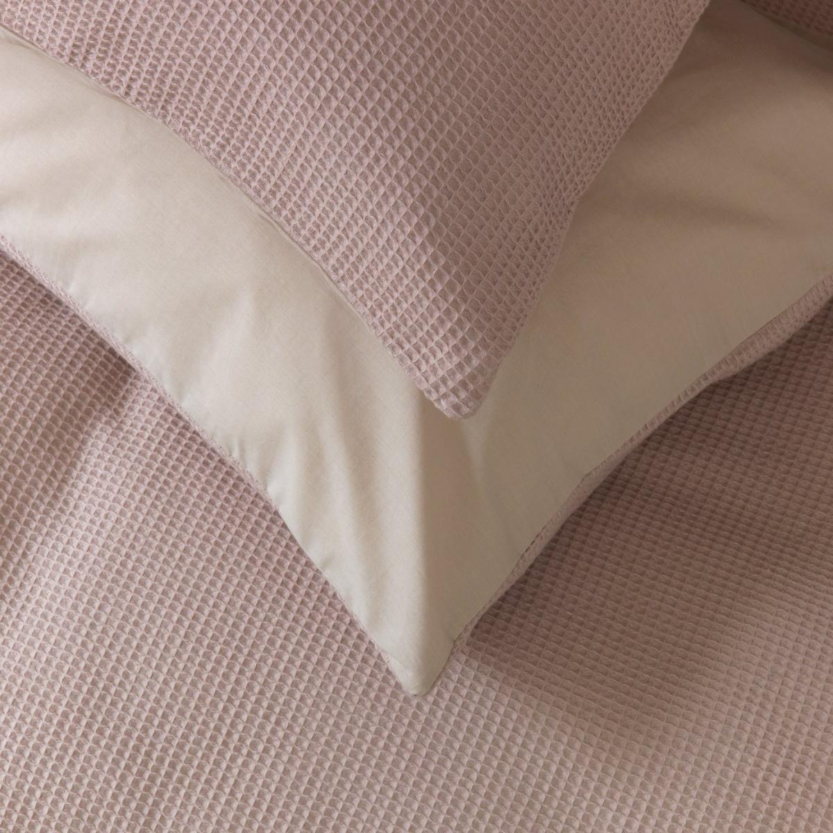 Habitat Pure Cotton Waffle Blush Bedding Set - Single – image 4