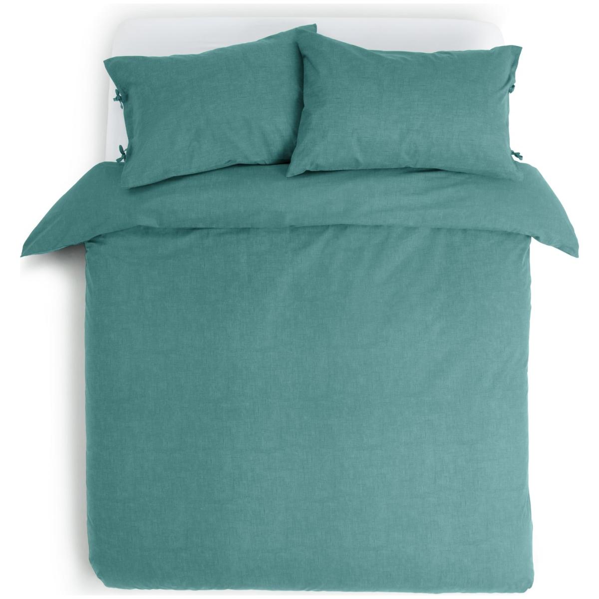 Habitat Cotton Textured Print Green Bedding Set - Single – image 3