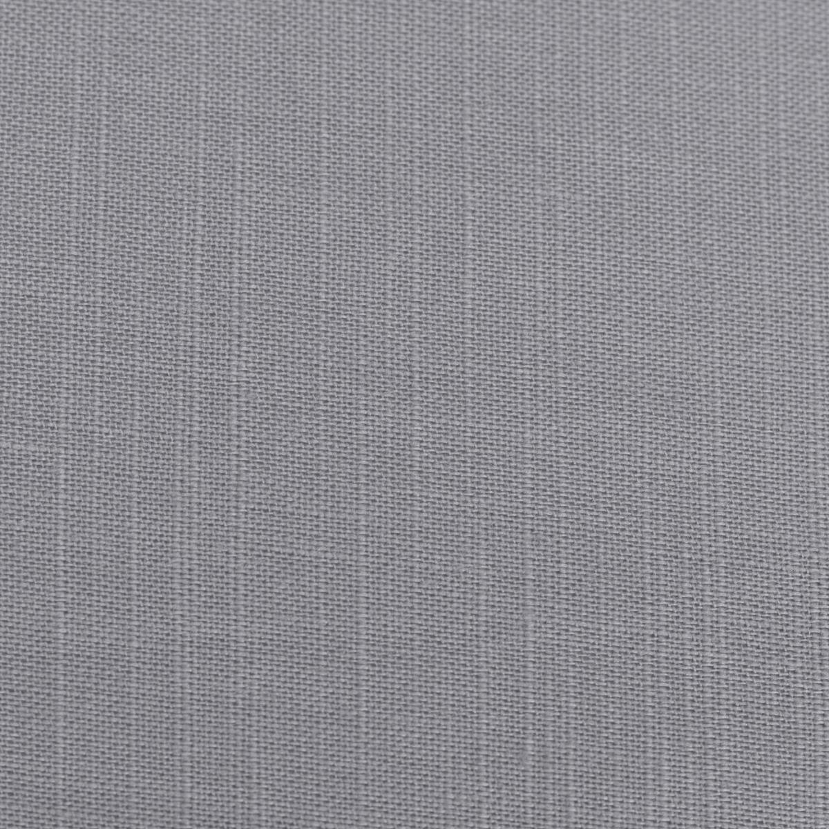 Habitat Cotton 180TC Linen Look Grey Bedding Set - Single – image 2