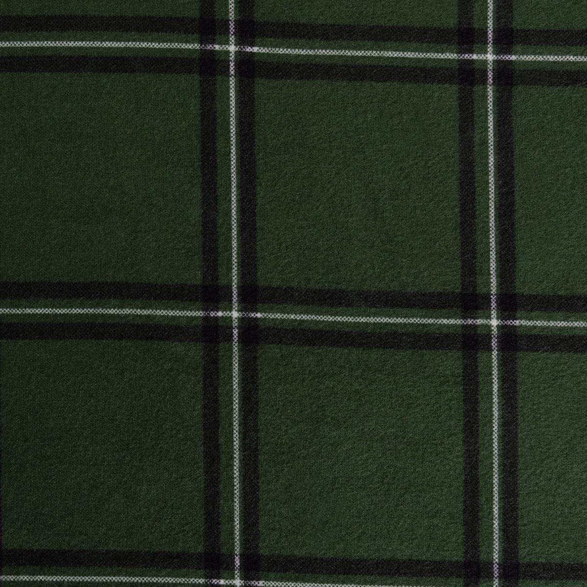Habitat Brushed Cotton Green Check Bedding Set - Single – image 7