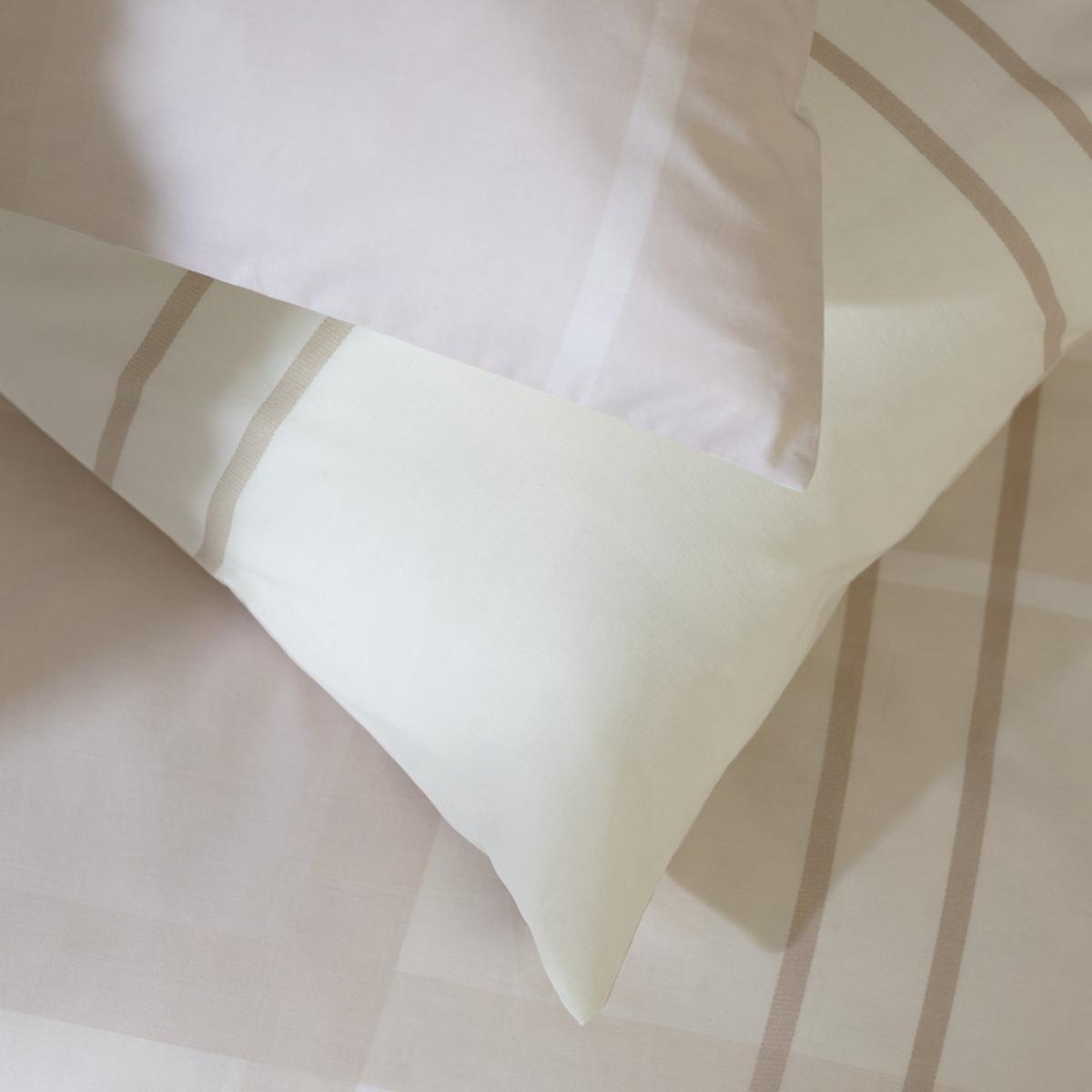Habitat Neutral Checked Bedding Set - Single – image 3