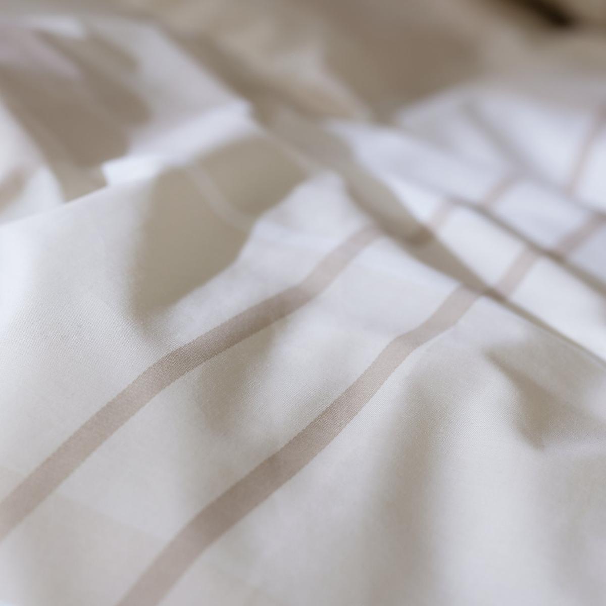 Habitat Neutral Checked Bedding Set - Single – image 6
