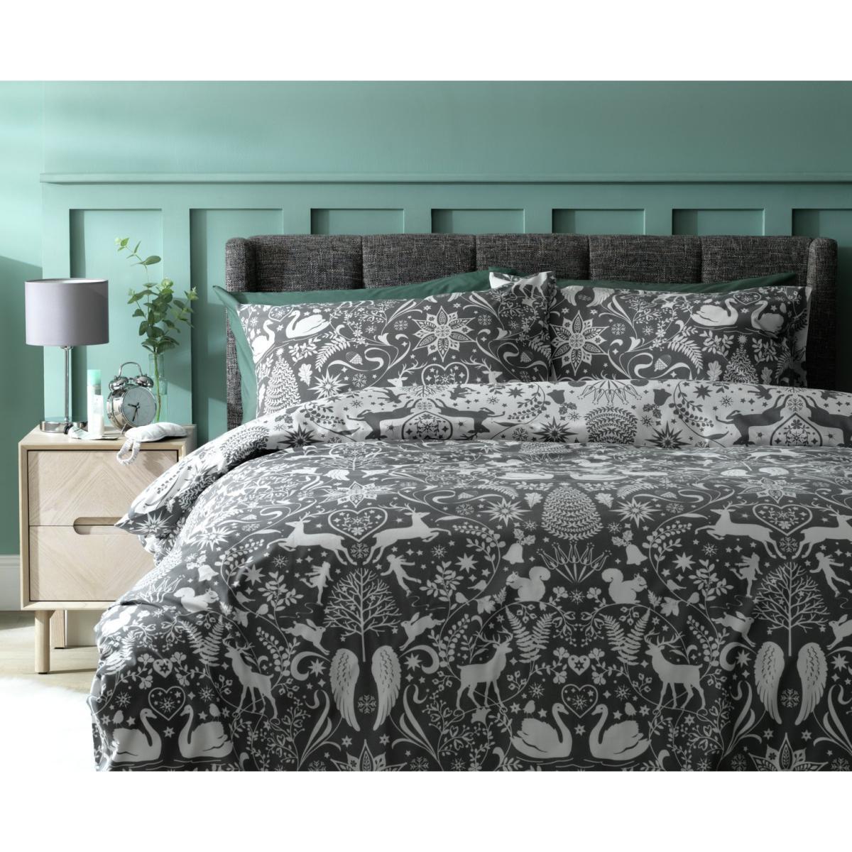 Habitat Scandi Repeat Reversible Bedding Set - Single – image 2
