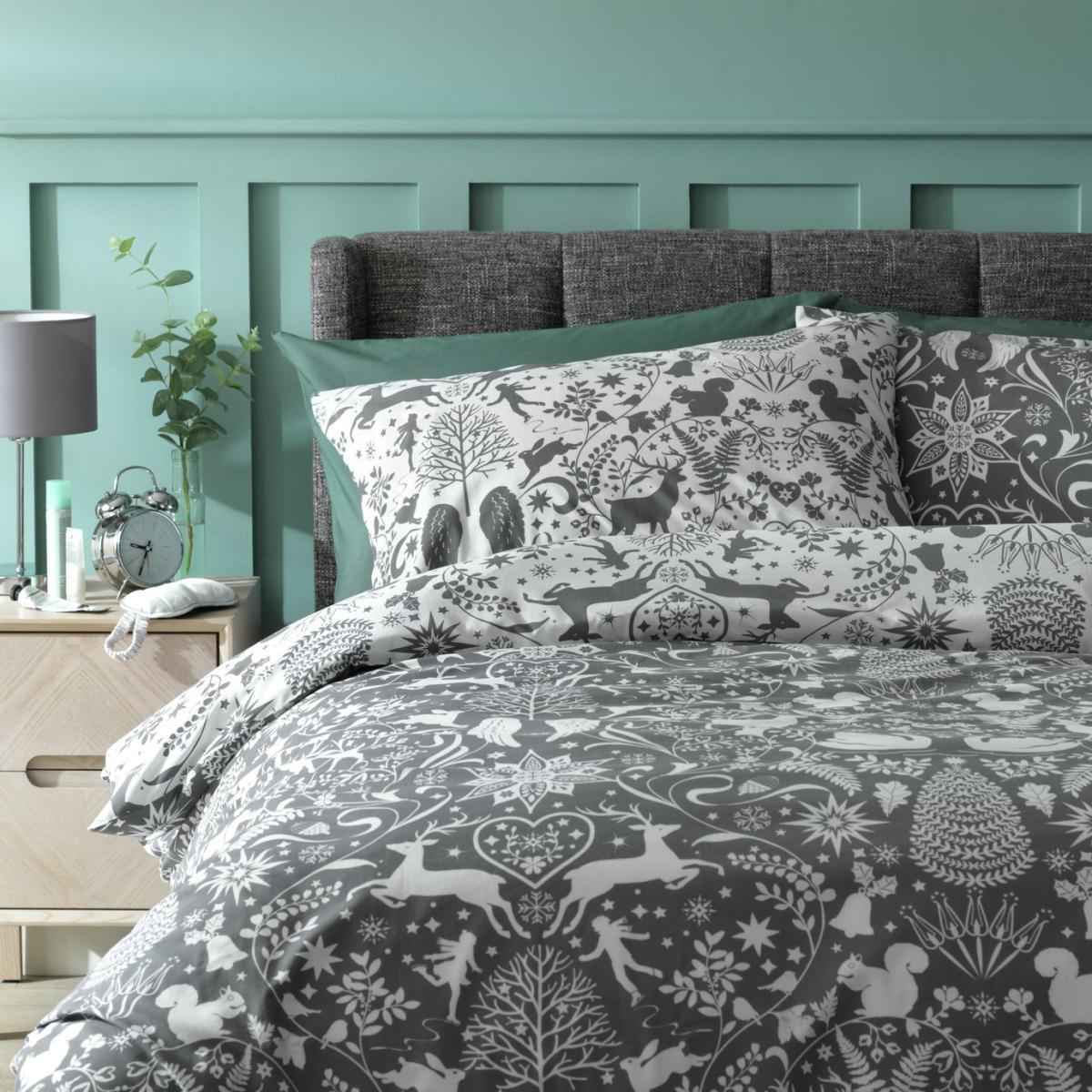 Habitat Scandi Repeat Reversible Bedding Set - Single – image 5