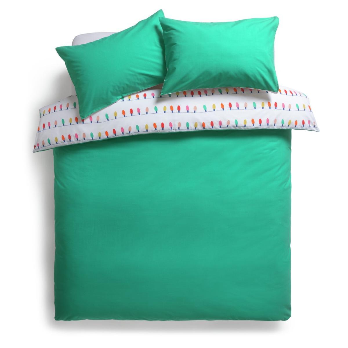 Habitat Christmas Lights Printed Bedding Set - Single – image 4