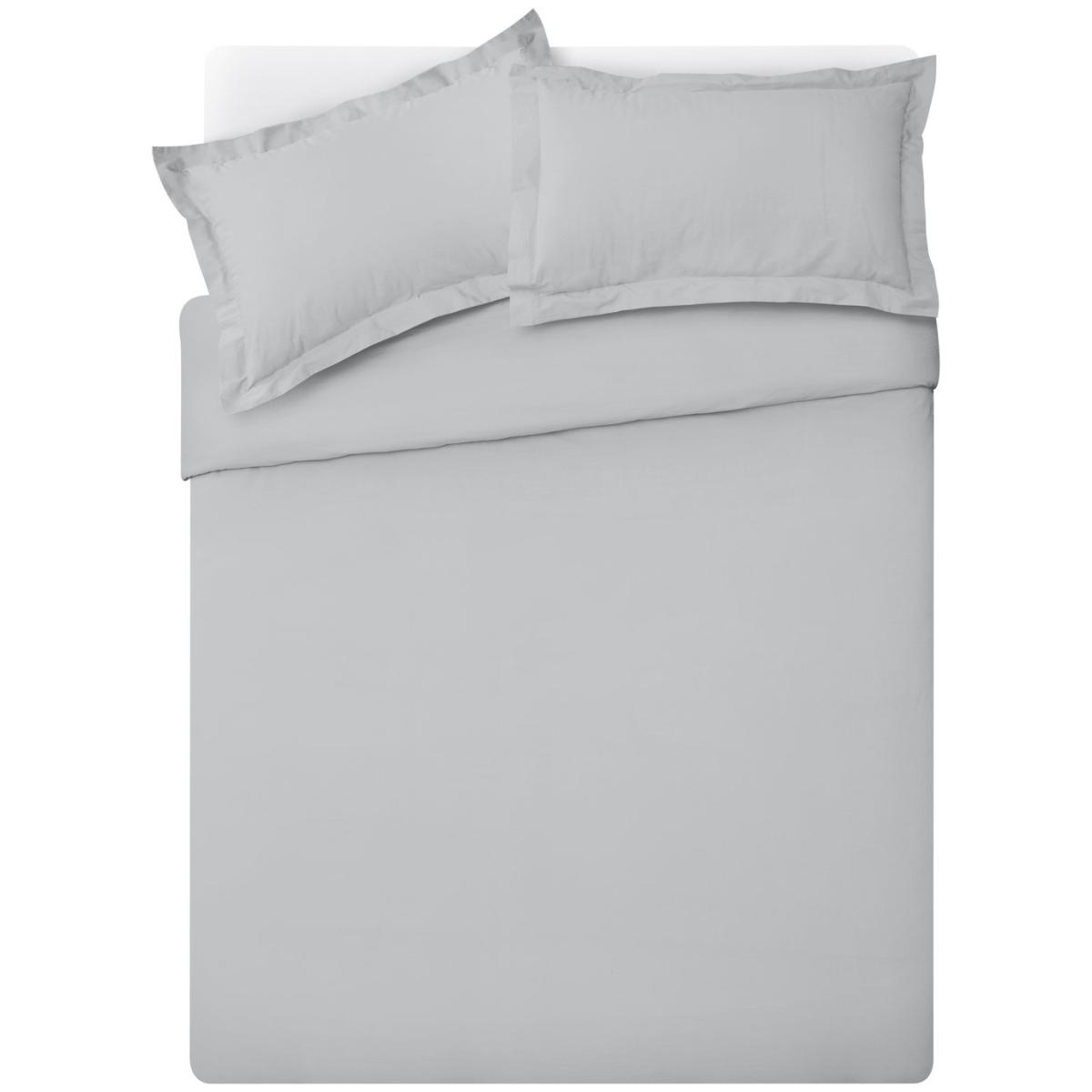 Habitat Egyptian Cotton 400TC Grey Bedding Set - Single – image 3