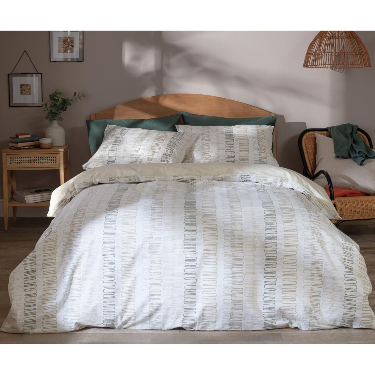 Habitat Cabin Retreat Curve Geo Bedding Set - Single – image 2