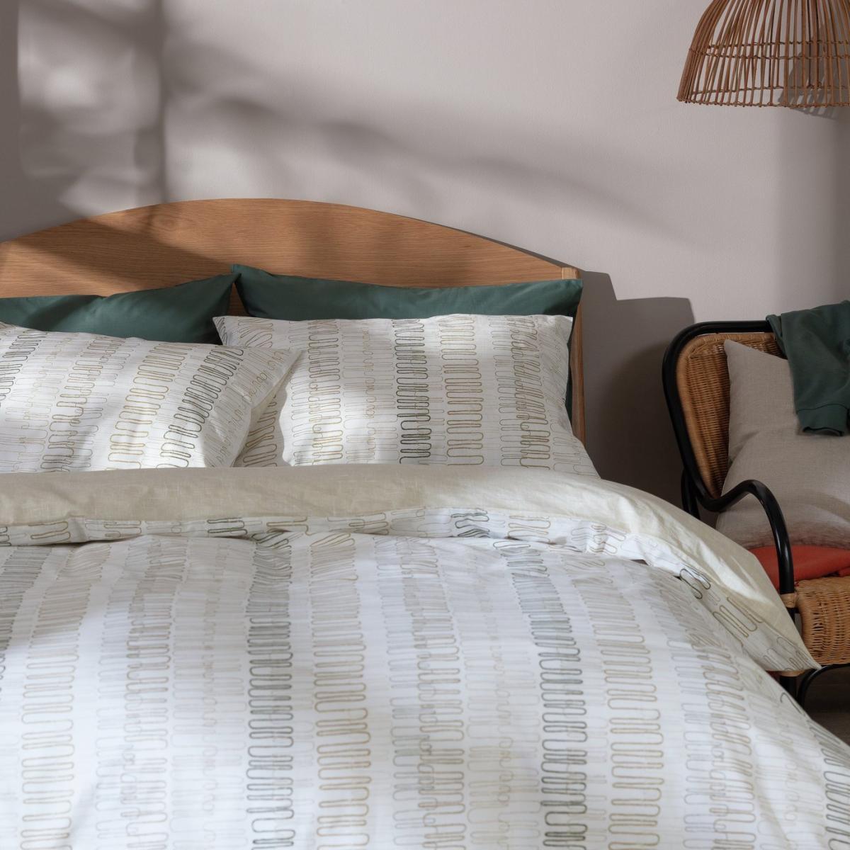 Habitat Cabin Retreat Curve Geo Bedding Set - Single – image 5