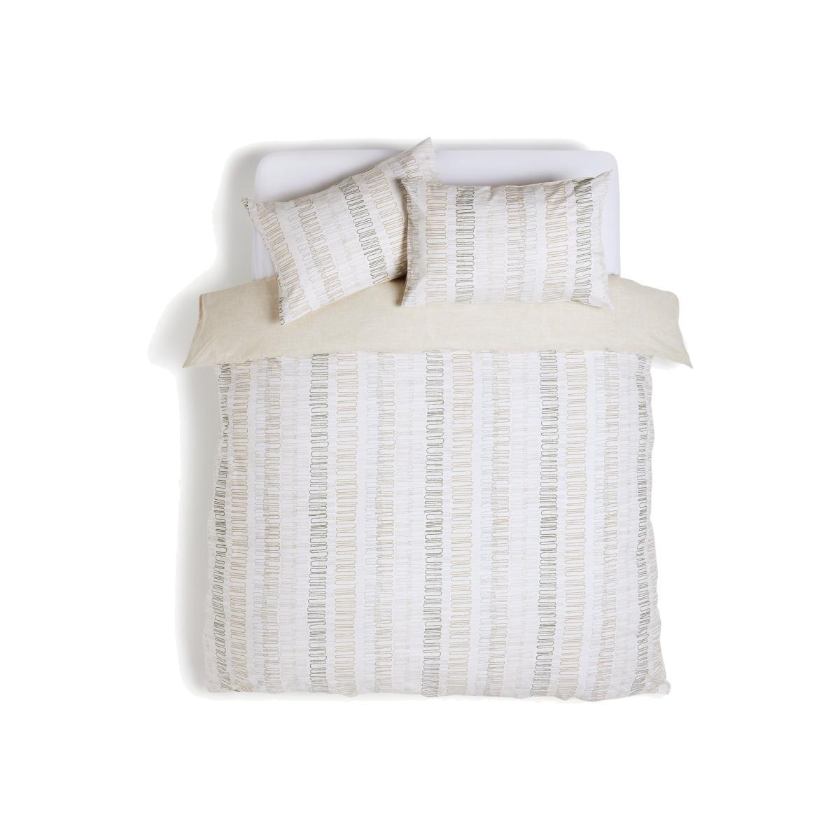 Habitat Cabin Retreat Curve Geo Bedding Set - Single – image 1