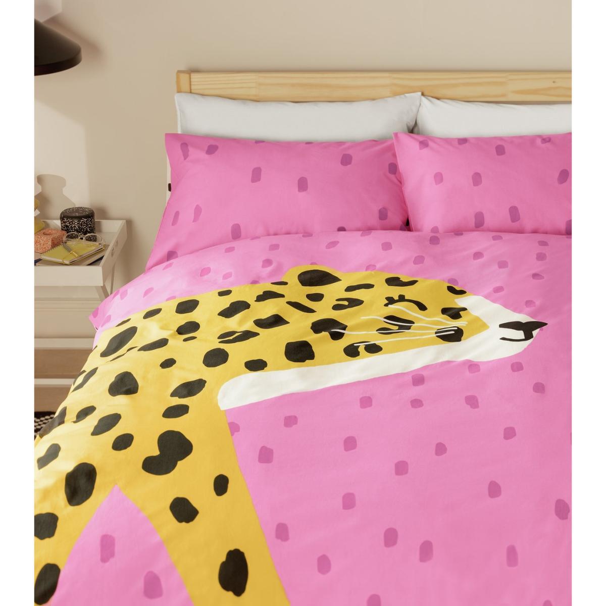 Habitat Leopard Print Reversible Bedding Set - Single – image 7