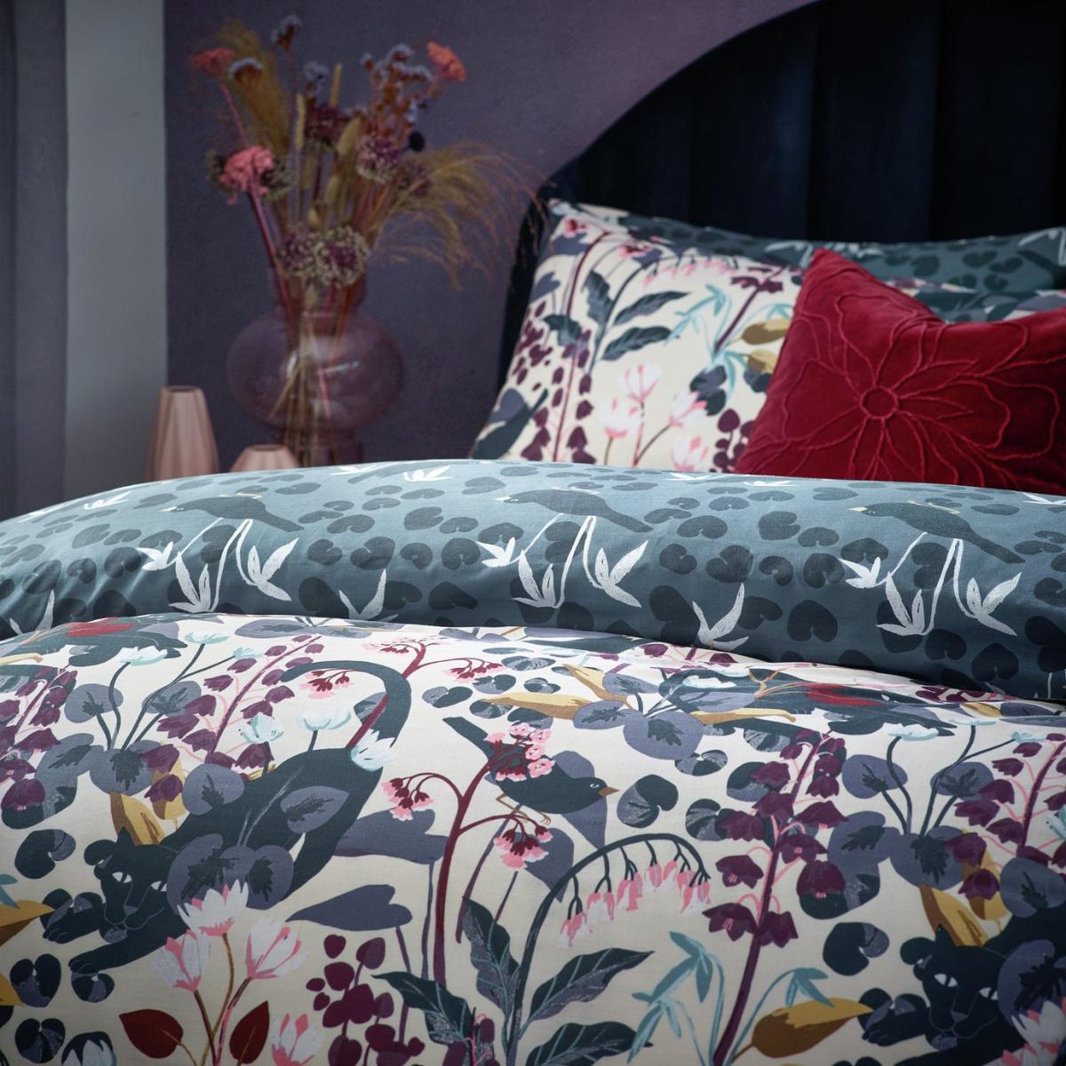Furn Midnight Panther Blue Bedding Set - Single – image 3