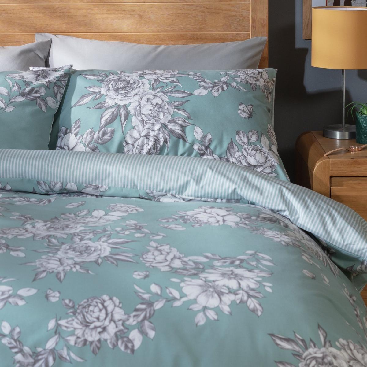 Habitat Classic Duck Egg Floral Bedding Set - Single – image 5