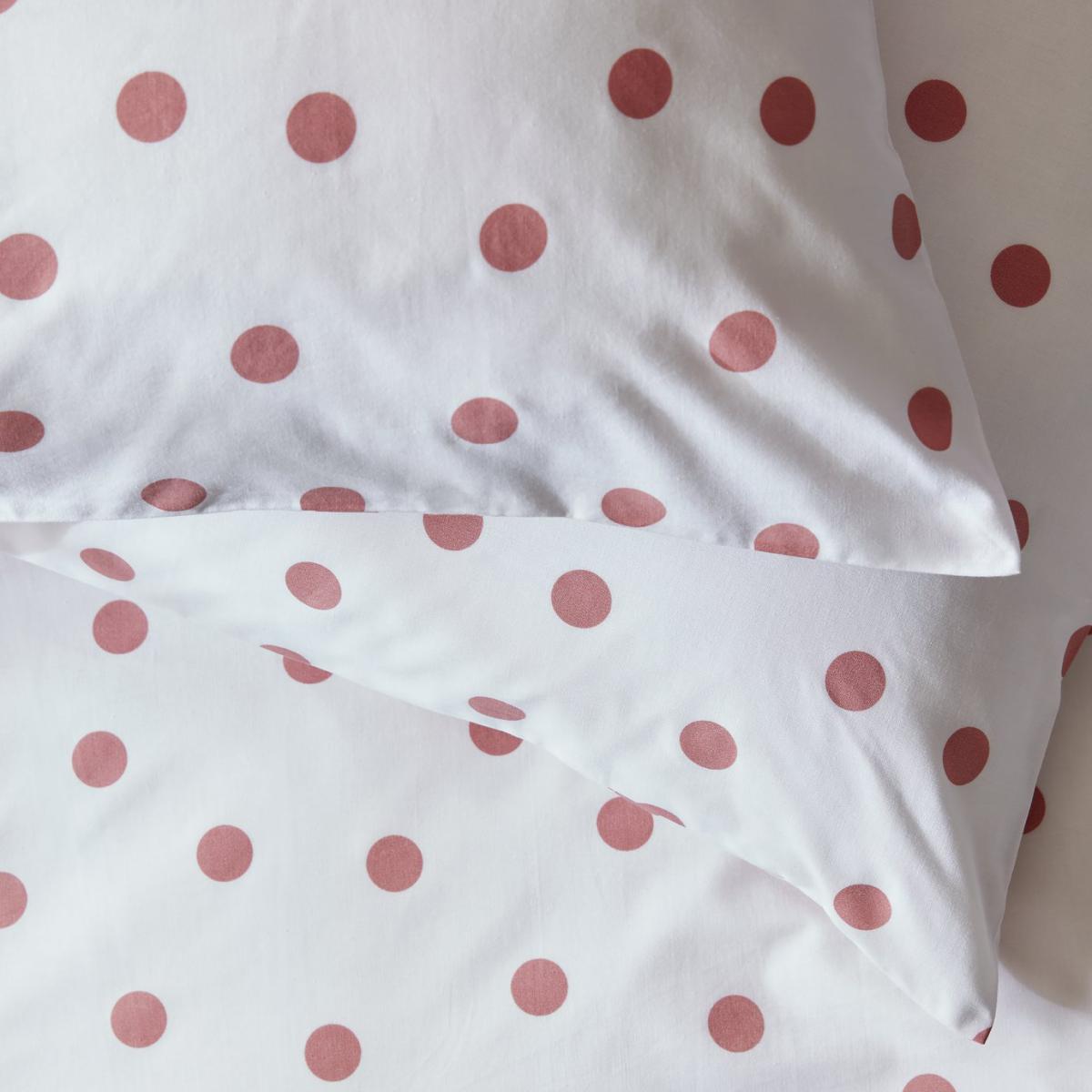 Habitat Pink Monochrome Spot Bedding Set - Single – image 4