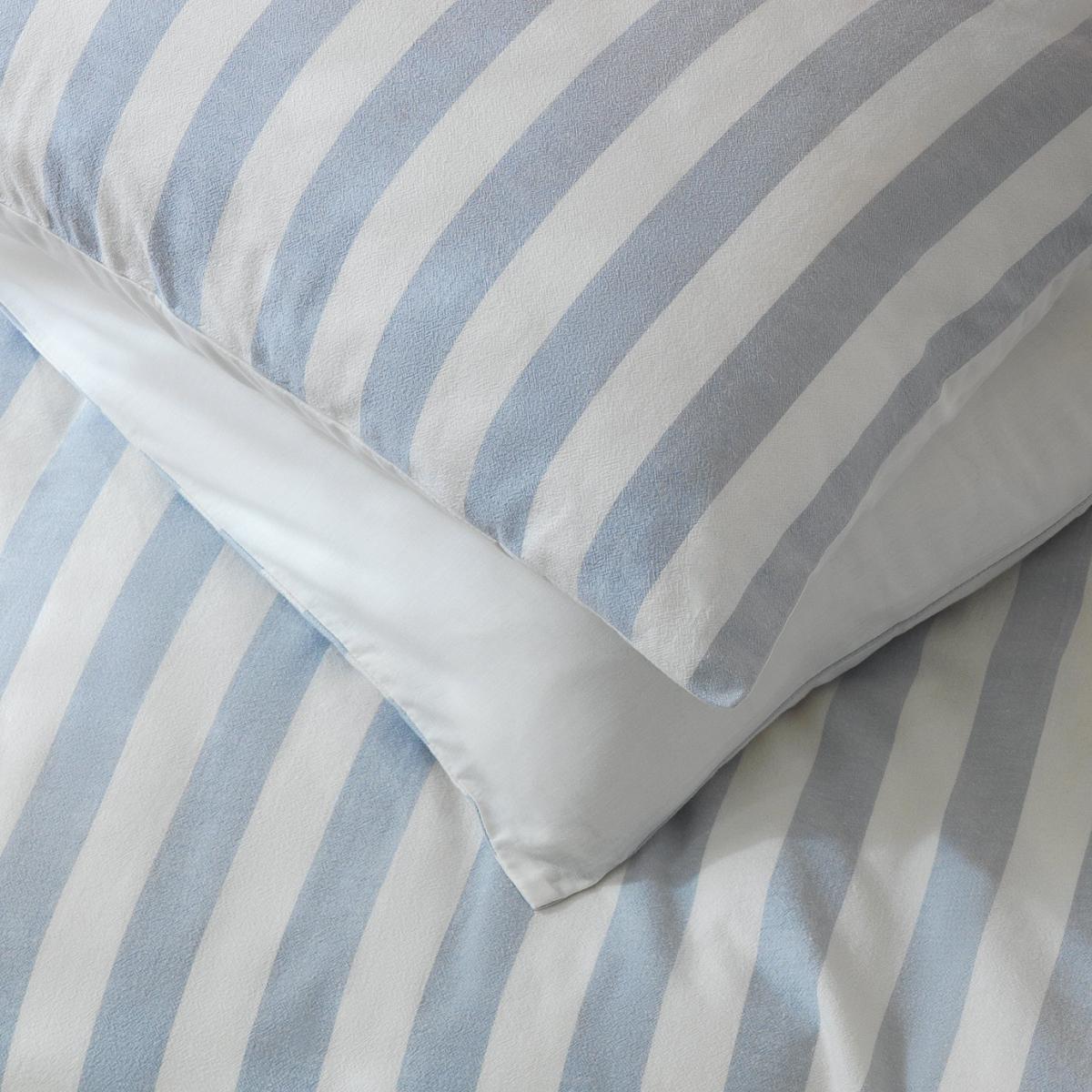 Habitat Fresh Vintage Sky Blue Stripe Bedding Set - Single – image 4
