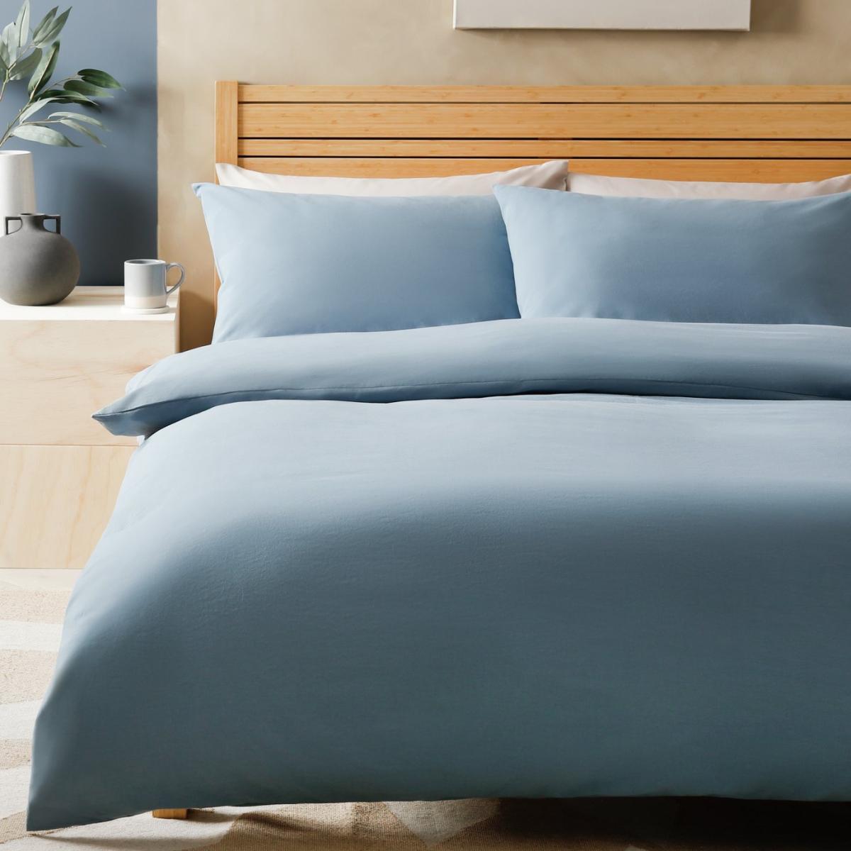 Habitat Cotton Rich 180 TC Denim Bedding Set - Single – image 1