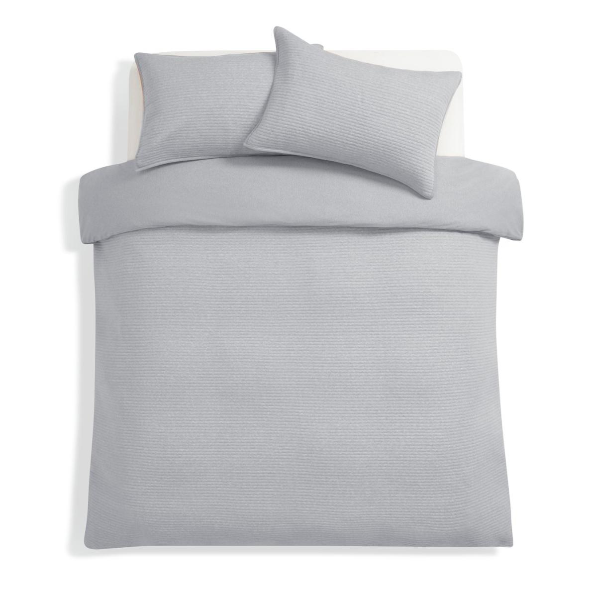 Habitat Cotton Quilted Jersey Grey Bedding Set - Single – image 3