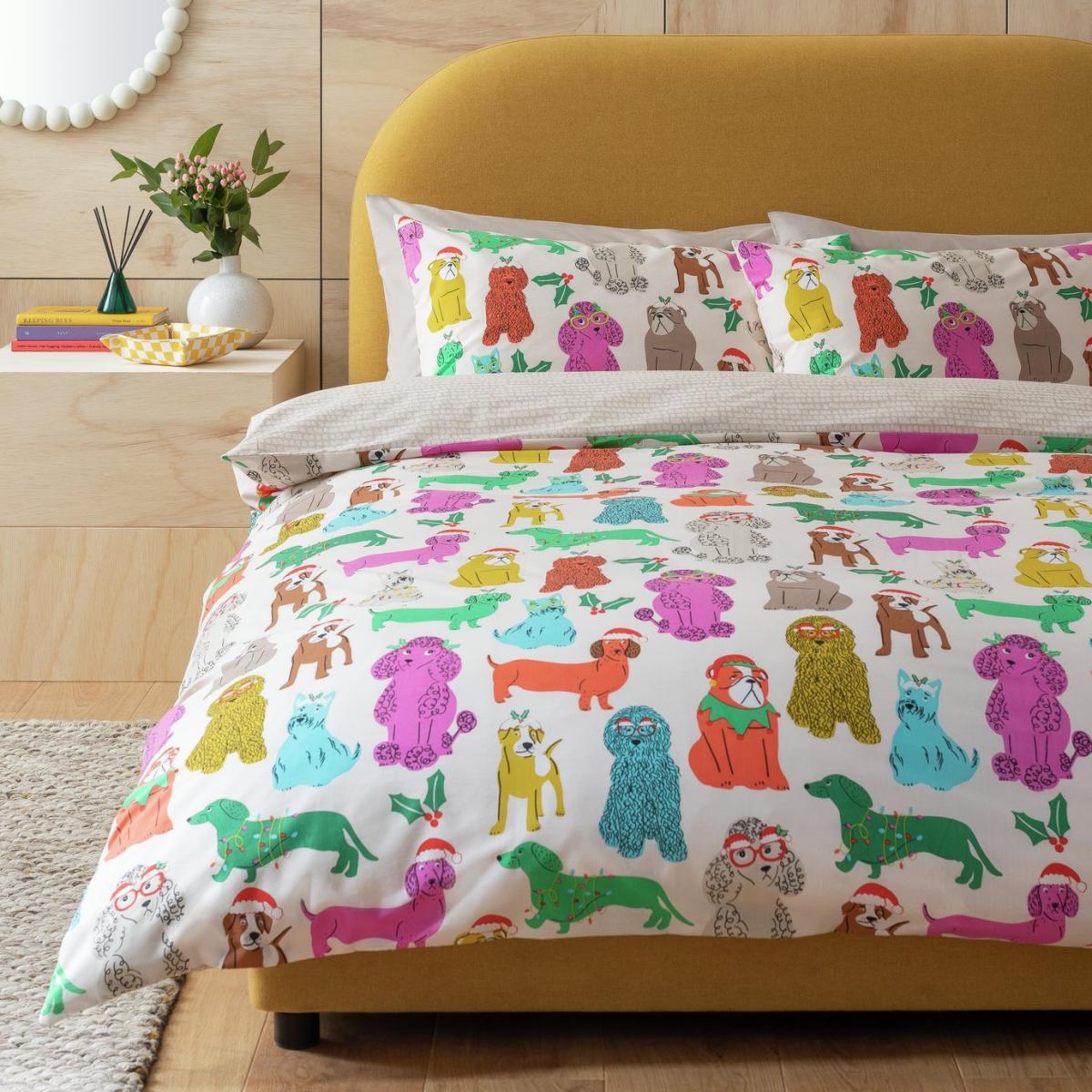 Habitat Christmas Happy Howlidays Bedding Set - Single – image 1
