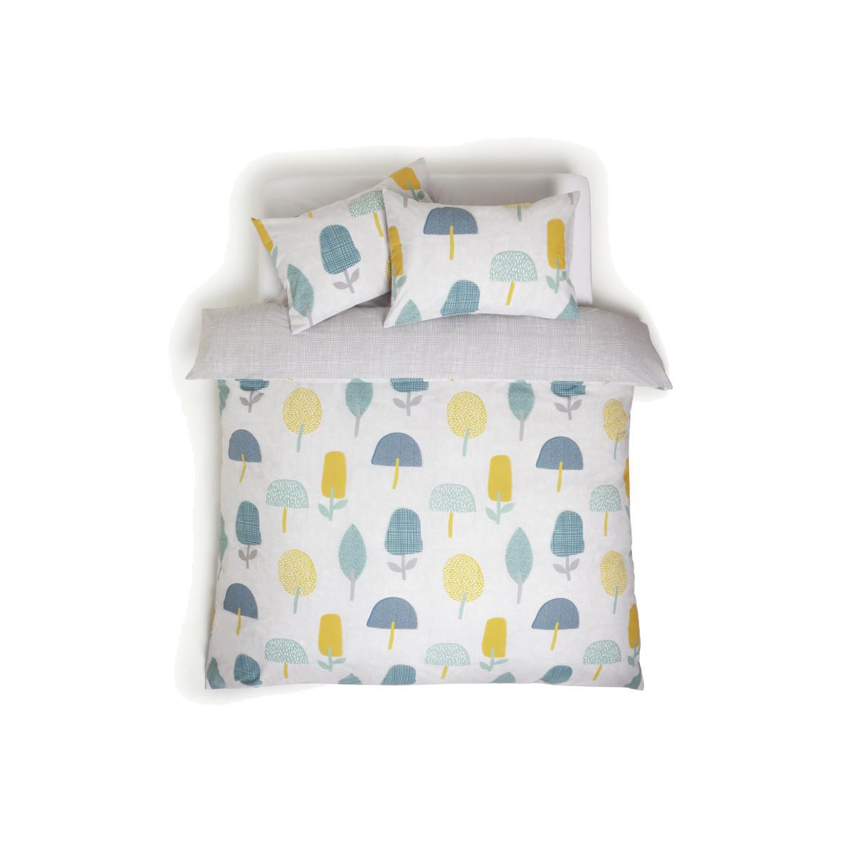 Habitat Retro Trees Reversible Bedding Set - Single – image 1