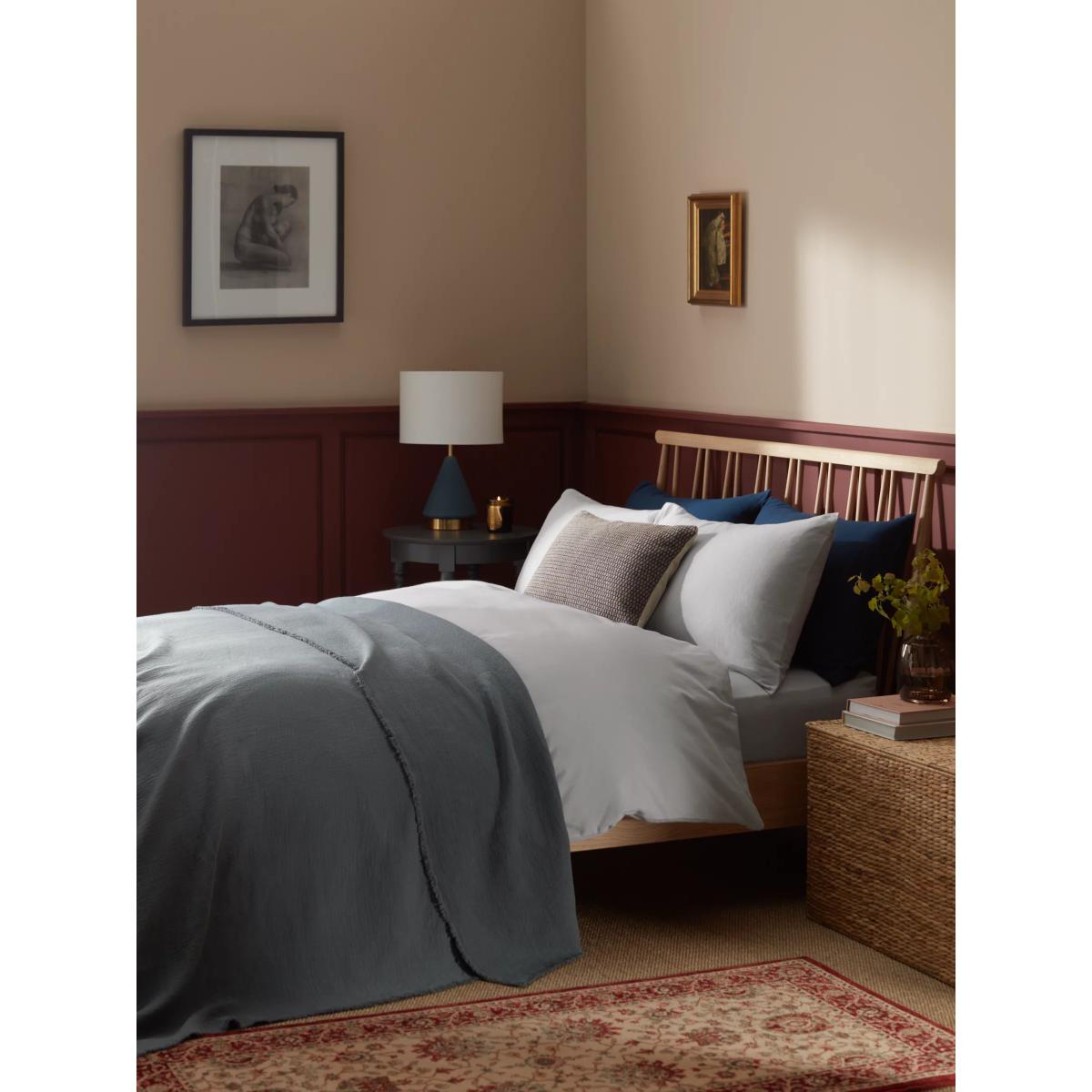 John Lewis Plain Brushed Cotton Bedding – image 6