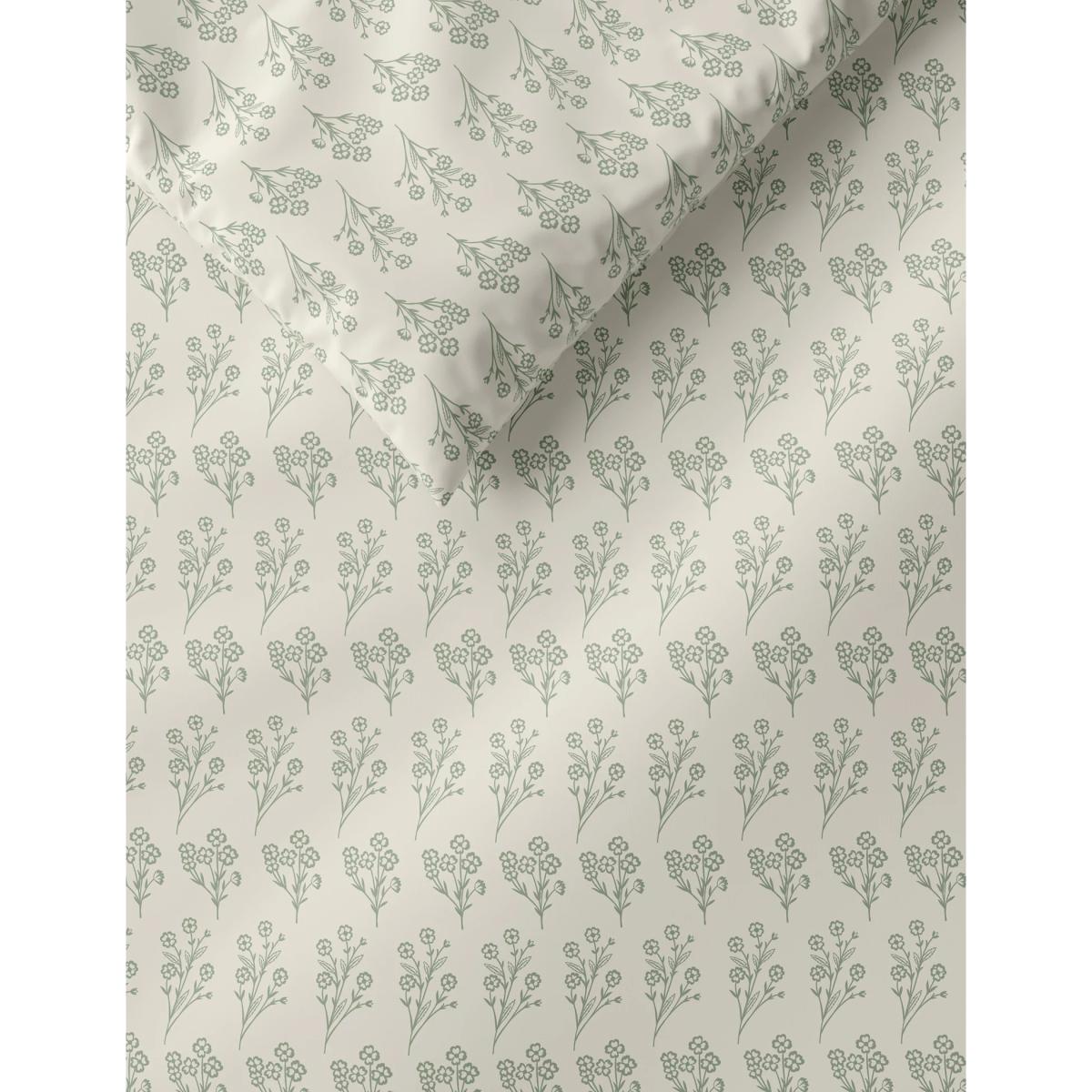 M&S 2 Pack Cotton Mix Floral Bedding Sets - SGL - Natural Mix, Natural Mix – image 3