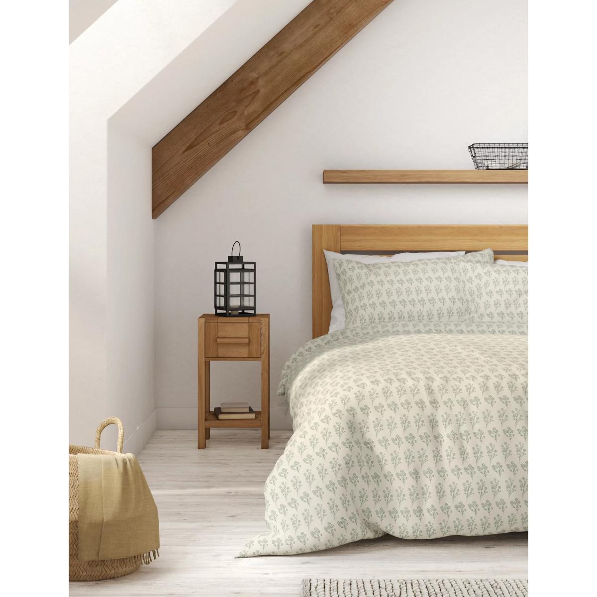 M&S 2 Pack Cotton Mix Floral Bedding Sets - SGL - Natural Mix, Natural Mix – image 5
