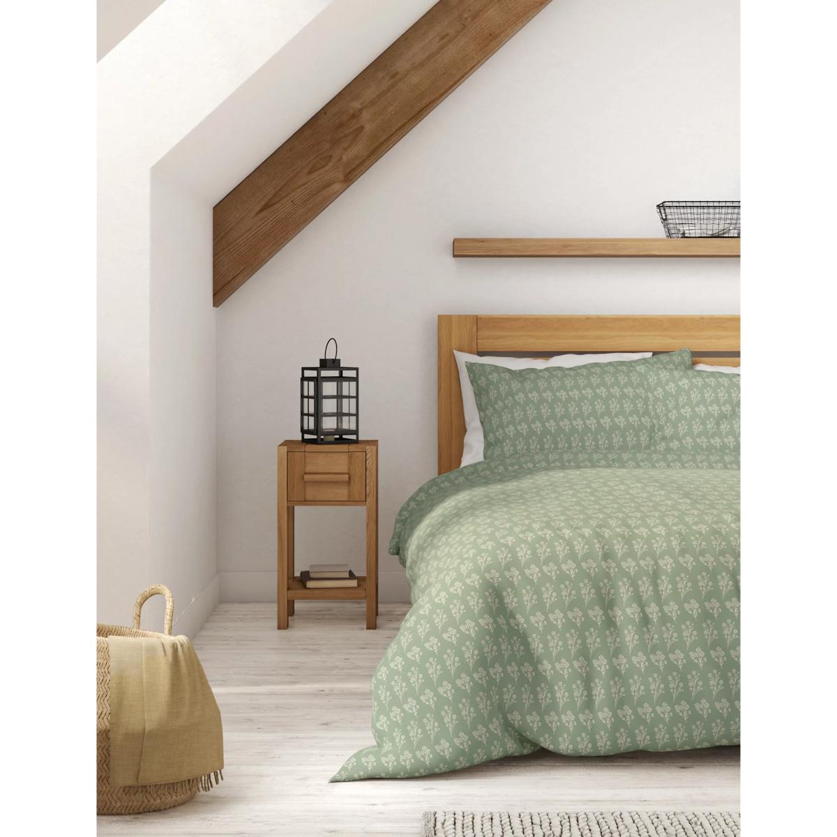 M&S 2 Pack Cotton Mix Floral Bedding Sets - SGL - Natural Mix, Natural Mix – image 6