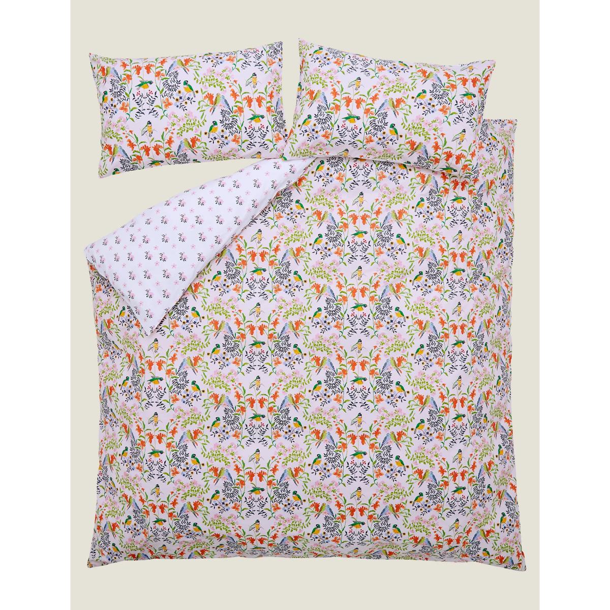 Cath Kidston Pure Cotton Percale Paper Birds Bedding Set - DBL - Pink, Pink – image 2