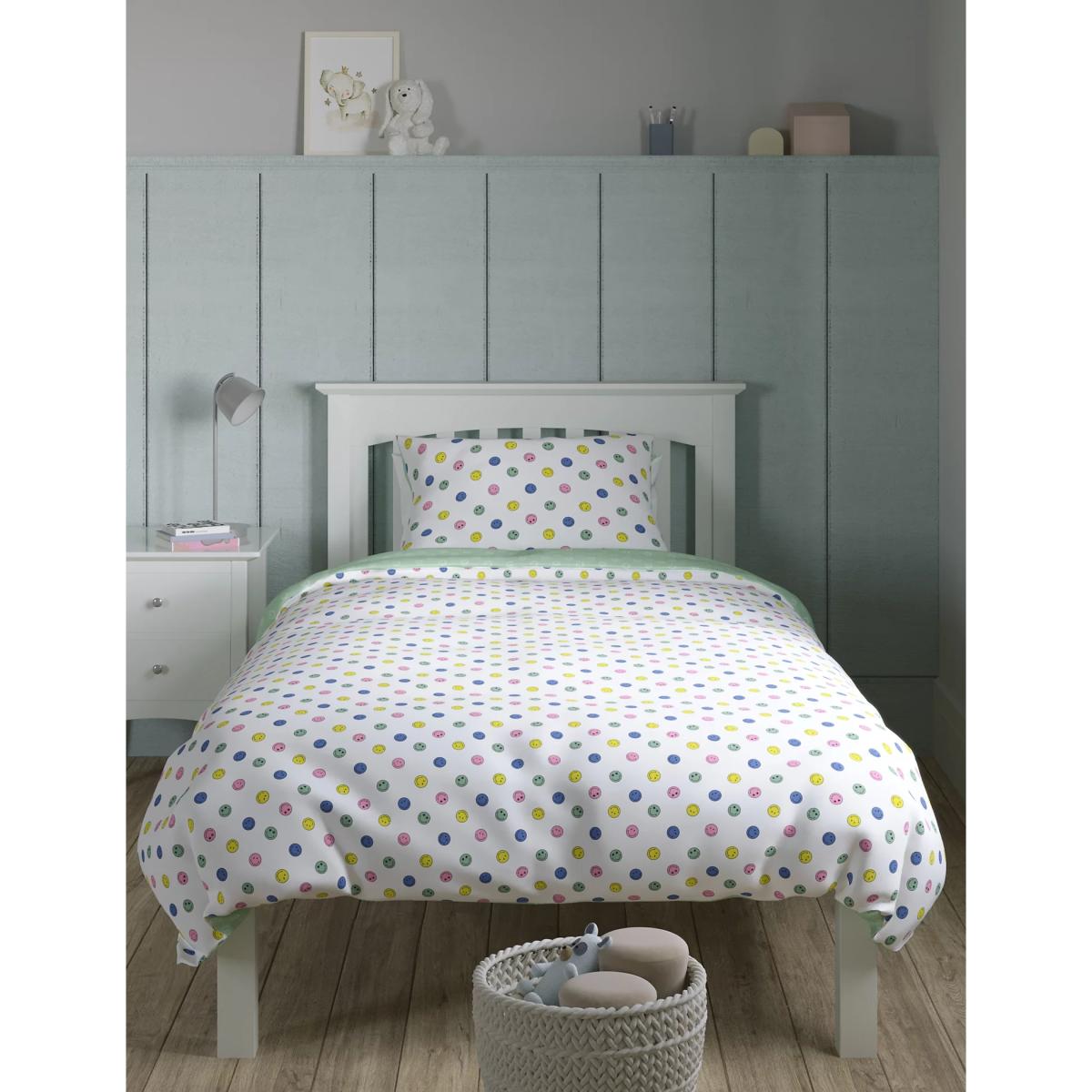 M&S SmileyWorld&reg; Cotton Mix Bedding Set - SGL - Multi, Multi – image 2