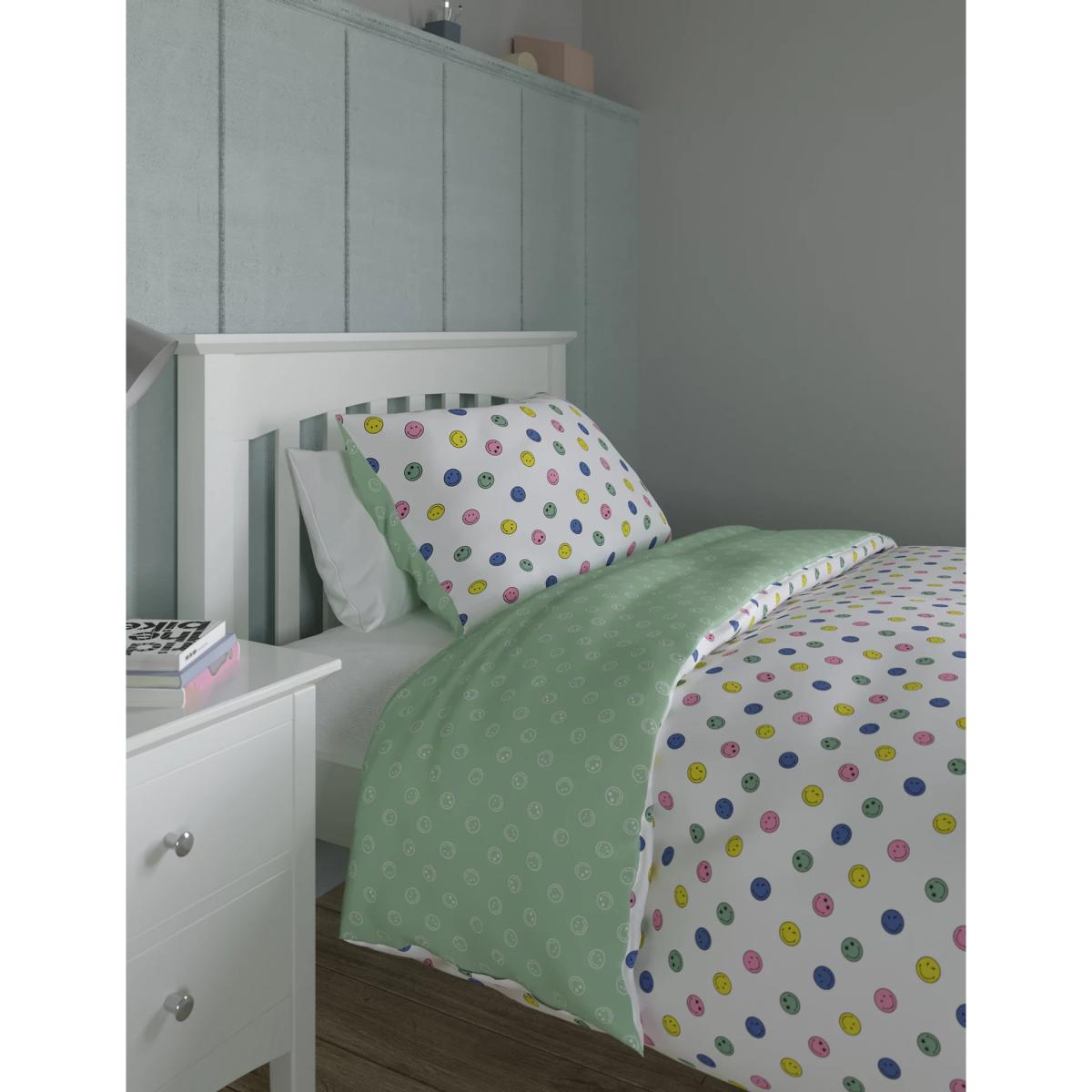 M&S SmileyWorld&reg; Cotton Mix Bedding Set - SGL - Multi, Multi – image 3
