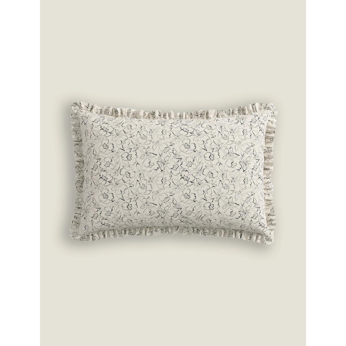 Bedeck Of Belfast Cotton Blend Ayda Bedding Set - SGL - Cream, Cream – image 4