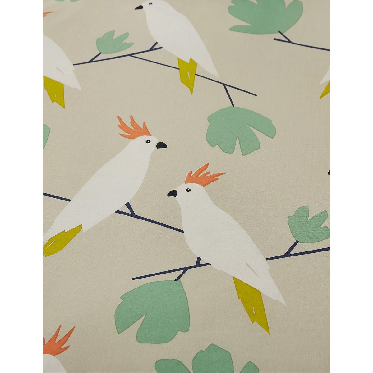 M&S Scion Pure Cotton Lovebirds Bedding Set - SGL - Denim, Denim – image 3