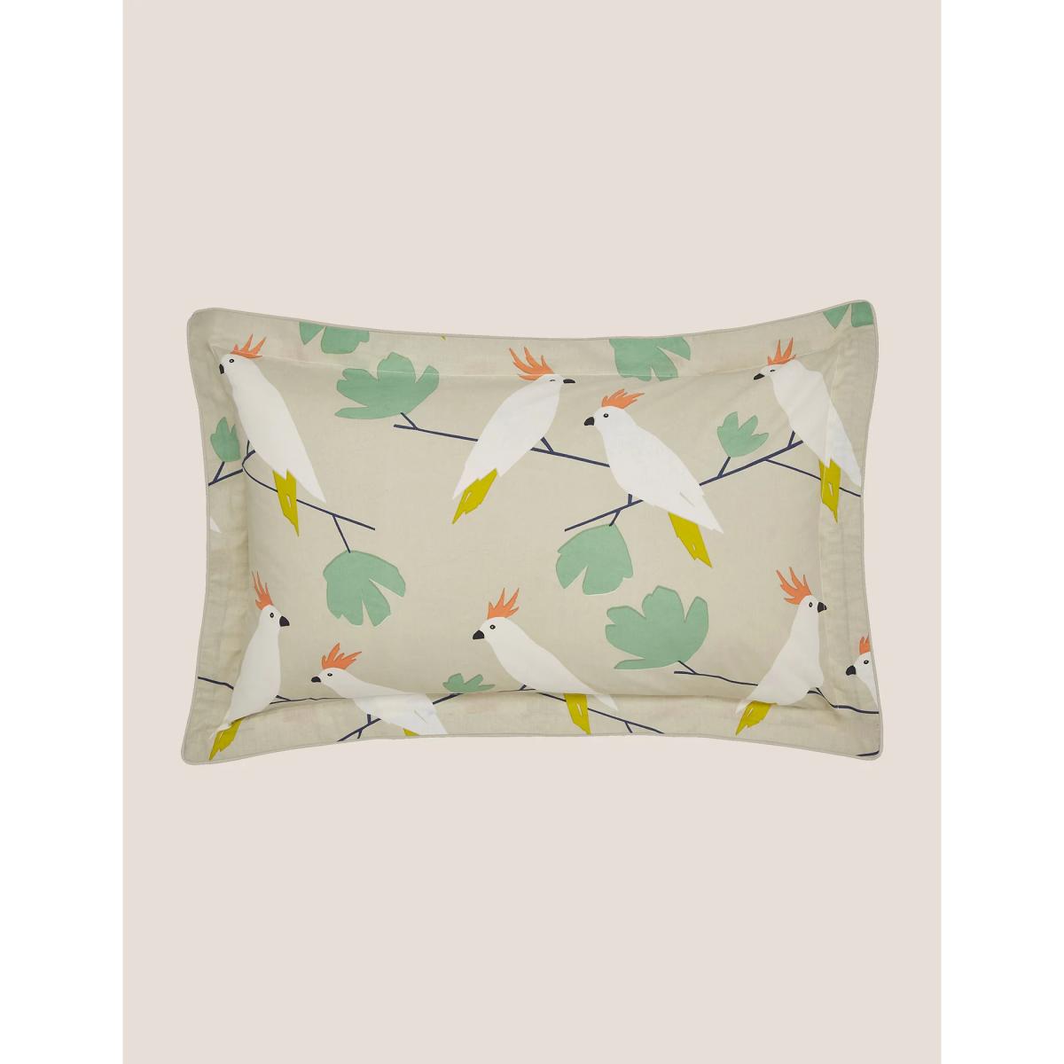 M&S Scion Pure Cotton Lovebirds Bedding Set - SGL - Denim, Denim – image 4