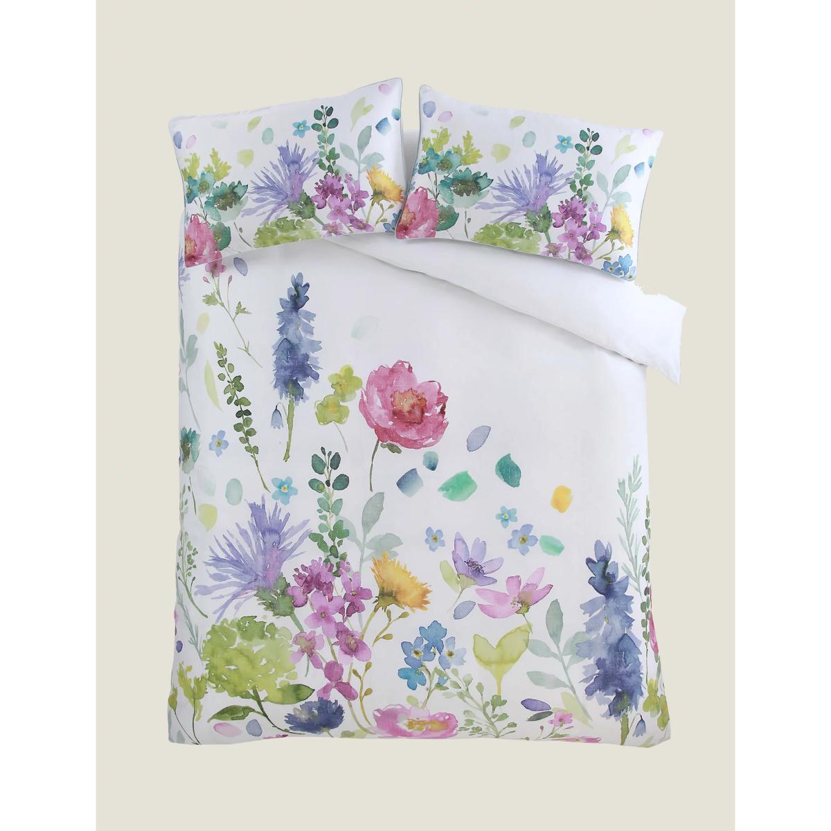Bluebellgrey Pure Cotton Tetbury Meadow Bedding Set - SGL - Multi, Multi – image 4