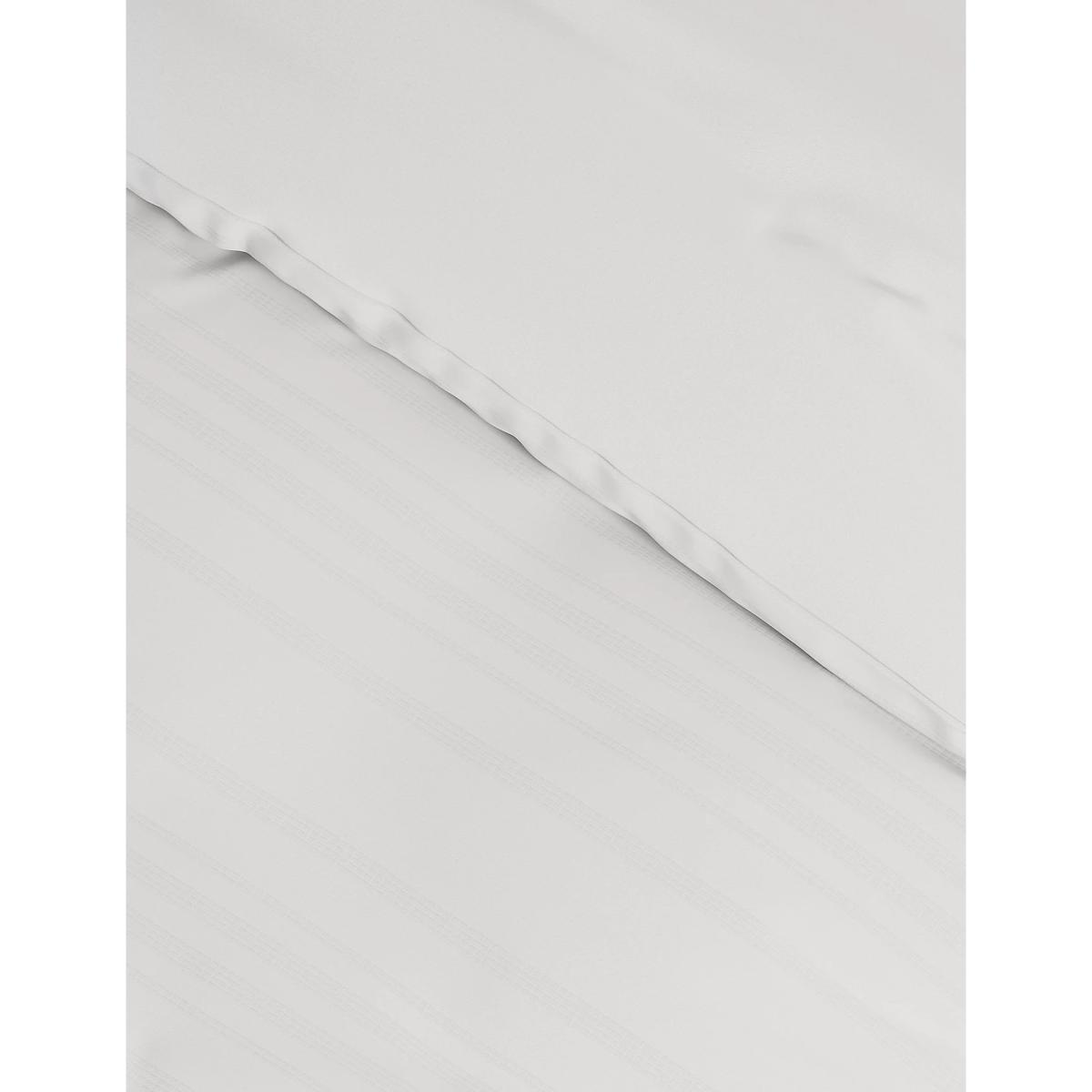 M&S Cotton Blend Waffle Stripe Bedding Set - SGL - White, White – image 3