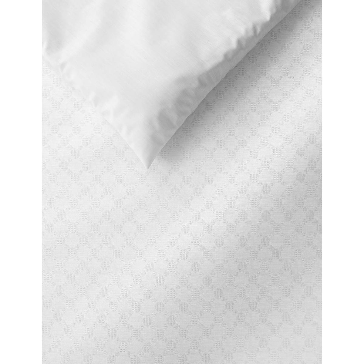M&S Pure Cotton Waffle Bedding Set - SGL - White, White – image 6