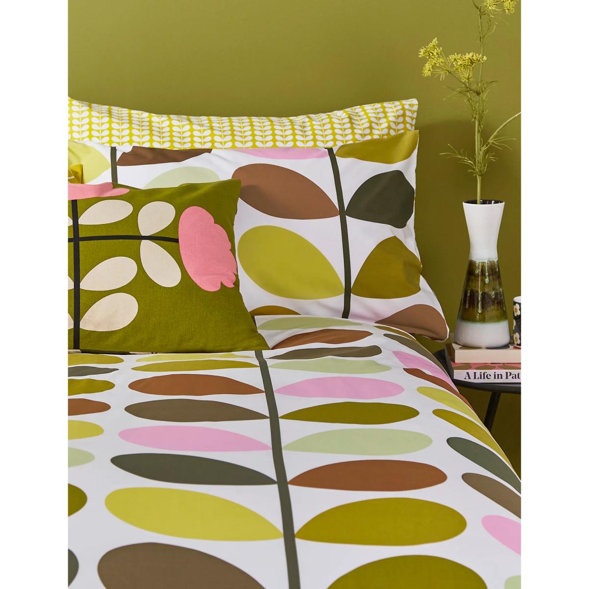 Orla Kiely Pure Cotton Multi Stem Bedding Set - SGL, Multi – image 2