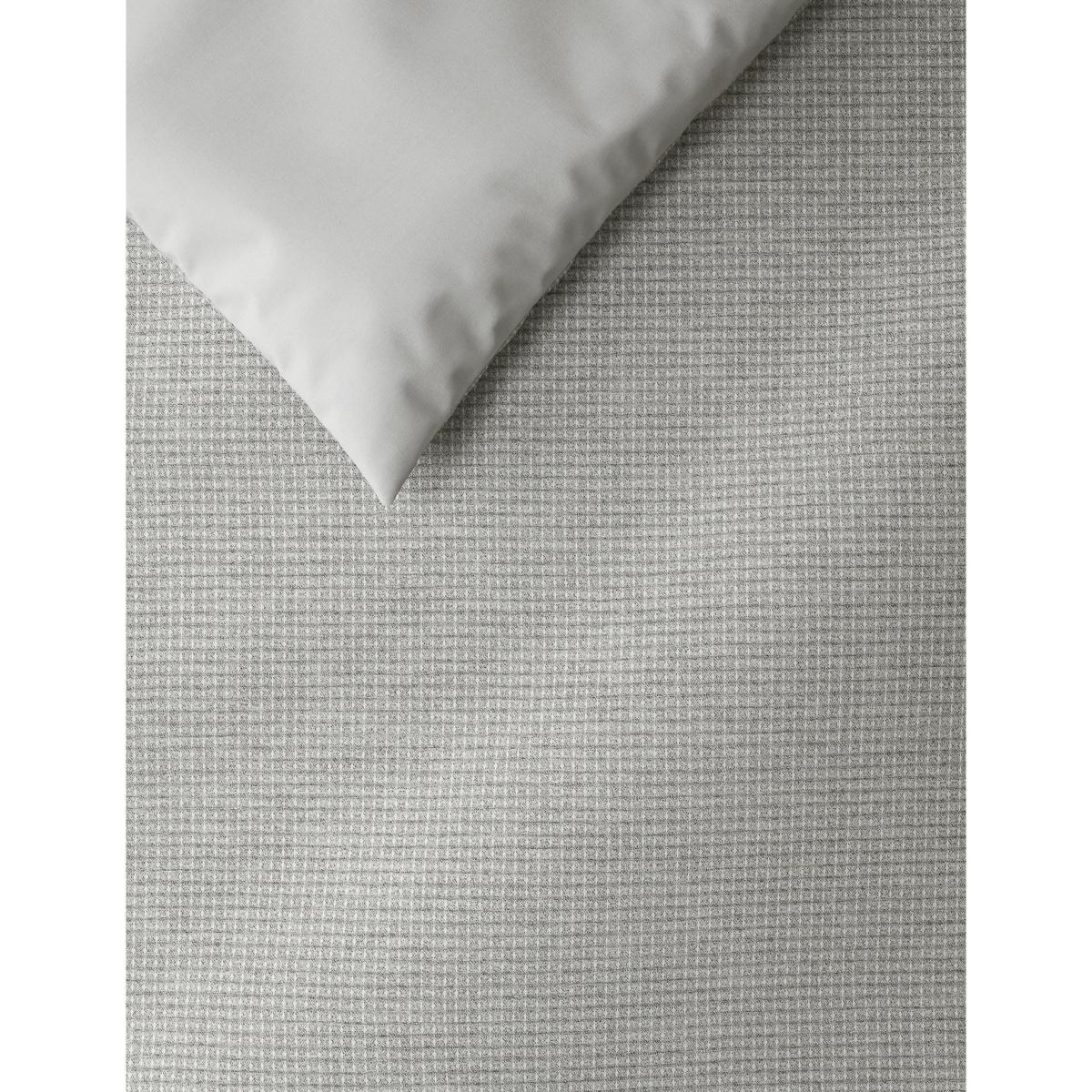 M&S Cotton Rich Waffle Bedding Set - SGL - Grey, Grey – image 3
