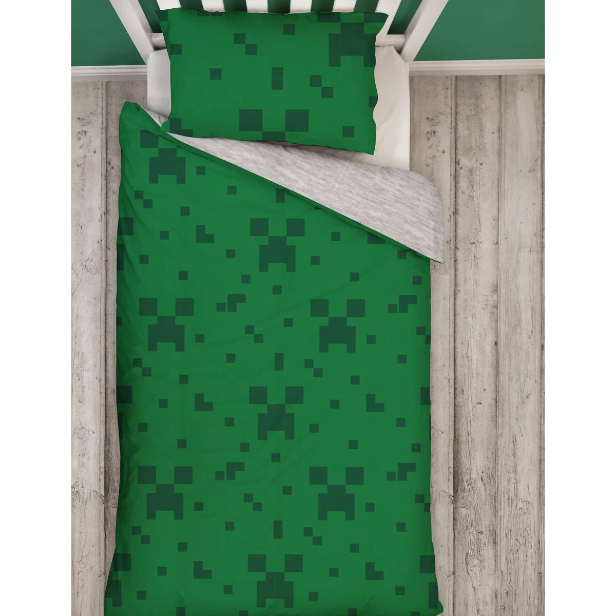 M&S Minecraft™ Cotton Blend Single Bedding Set - SGL - Multi, Multi – image 5