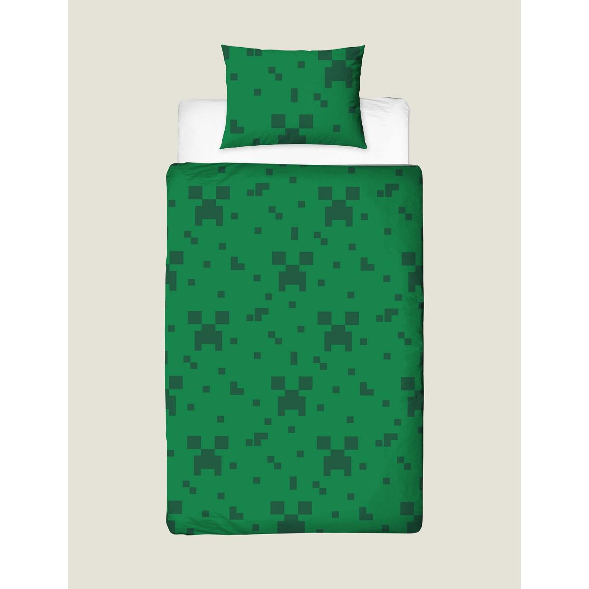 M&S Minecraft™ Cotton Blend Single Bedding Set - SGL - Multi, Multi – image 7