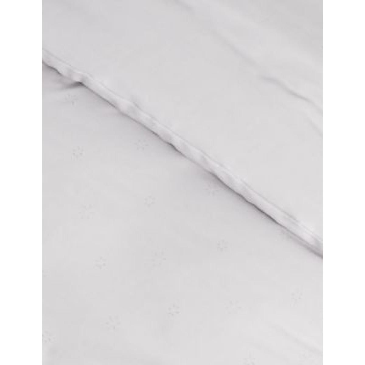 M&S Pure Cotton Floral Broderie Bedding Set - SGL - White, White