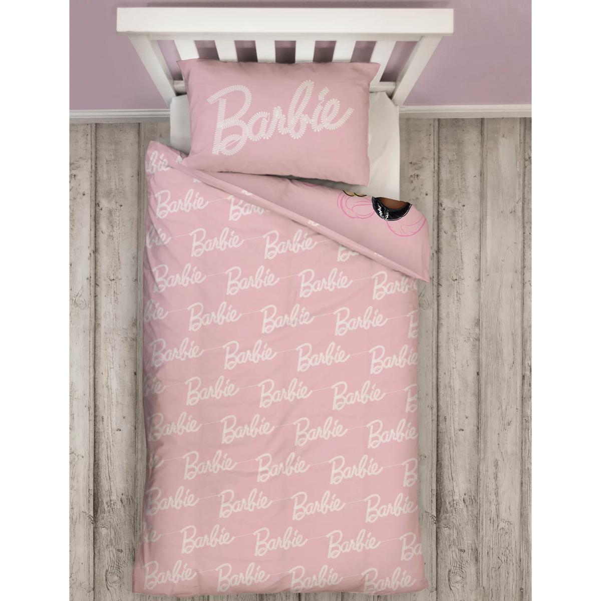 M&S Barbie™ Figures Single Bedding Set - SGL - Multi, Multi – image 2