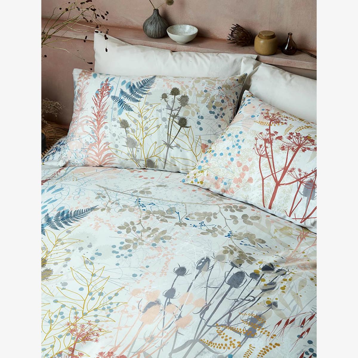 Clarissa Hulse Pure Cotton Sateen Serendipity Bedding Set - DBL - Stone, Stone – image 1