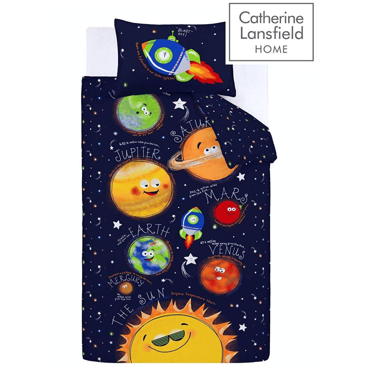 Catherine Lansfield Happy Space Quiltset – image 5